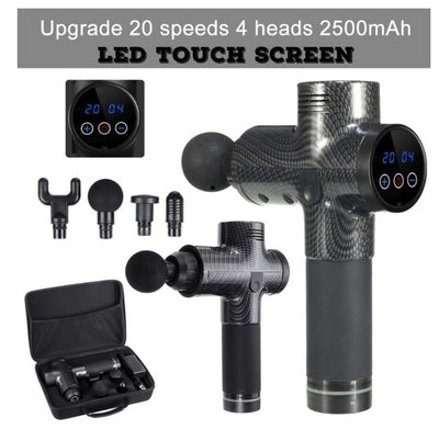 Body Muscle Massager Electric Vibrating Therapy Guns full set